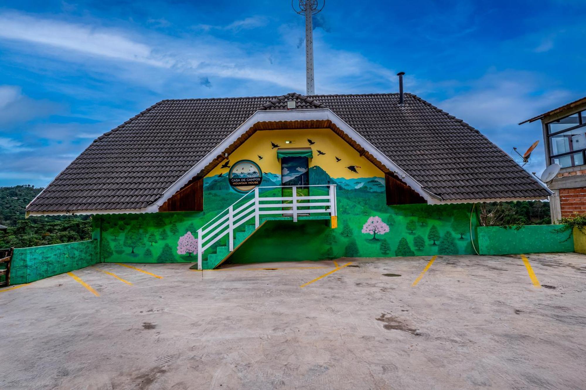 Velinn Pousada Casa De Campos Mountain House Campos do Jordão Zewnętrze zdjęcie